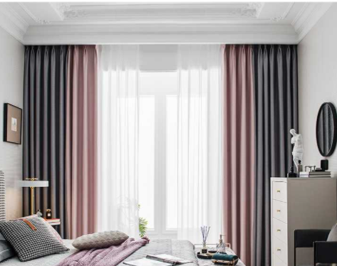 全拼雙拼方案：純色雙拼窗簾好看嗎？怎樣選擇色彩搭配？