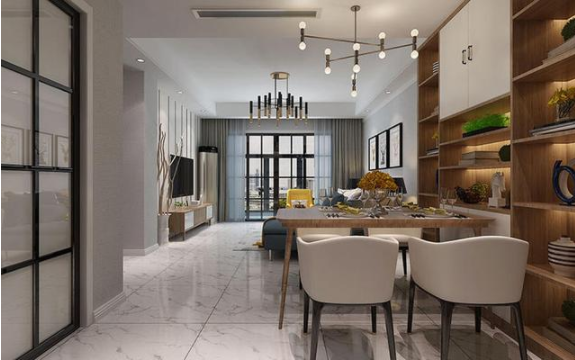 港式餐廳裝飾：小戶型餐廳，打造小酒柜，實用美觀