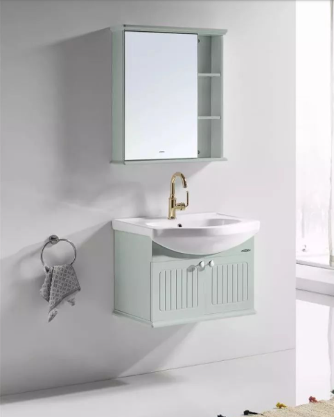 太空鋁懸掛式浴室柜：浴室柜怎么裝才好？要注意的地方真不少！