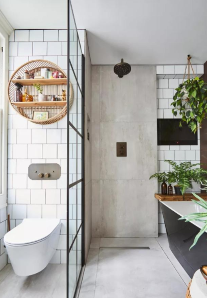 整體淋浴房安裝：夢幻般的步入式淋浴房設(shè)計，為浴室增添些許奢華