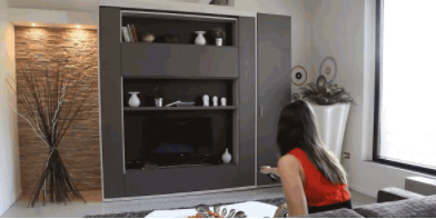 全屋定制家具加盟：一堵墻秒變出全屋家具，小戶型看了會流淚！