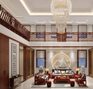 新中式風(fēng)格家具：農(nóng)村自建房的新中式風(fēng)格，顏色搭配與空間線條是重點(diǎn)！