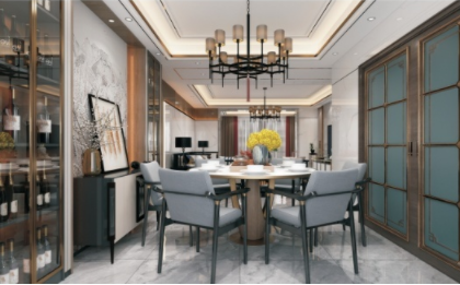 中式風(fēng)格裝修設(shè)計(jì)：新現(xiàn)代中式風(fēng)，讓東方之韻清雅含蓄、干凈簡(jiǎn)約