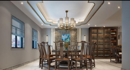 餐廳的裝修，怎樣確定餐廳裝修材料及家具布置！