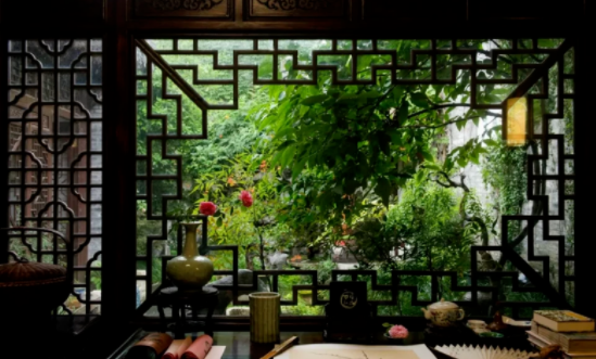 書房家具設(shè)計(jì)效果圖：中國傳統(tǒng)家具——“書格”北方稱書柜，南方稱書櫥