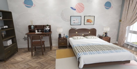 家裝新中式家具：融合現(xiàn)代與中式元素，打造新中式兒童房