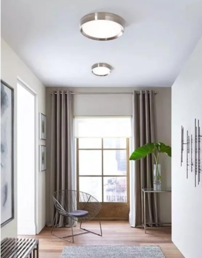 小戶型裝修設(shè)計實例：小戶型裝修設(shè)計，不同的空間如何安裝吸頂燈？