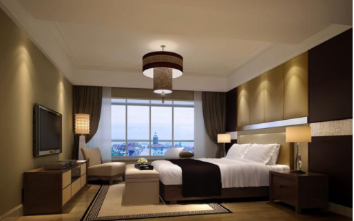 簡約新中式裝修效果圖：新中式裝修臥室，需要注意哪些問題？