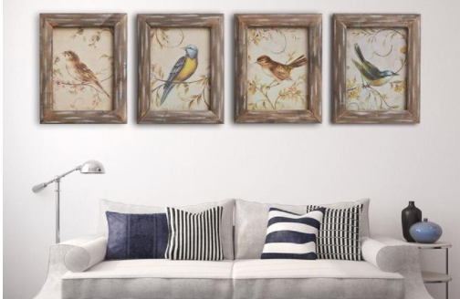 家居墻面裝飾畫：家里背景墻裝飾畫怎么選？