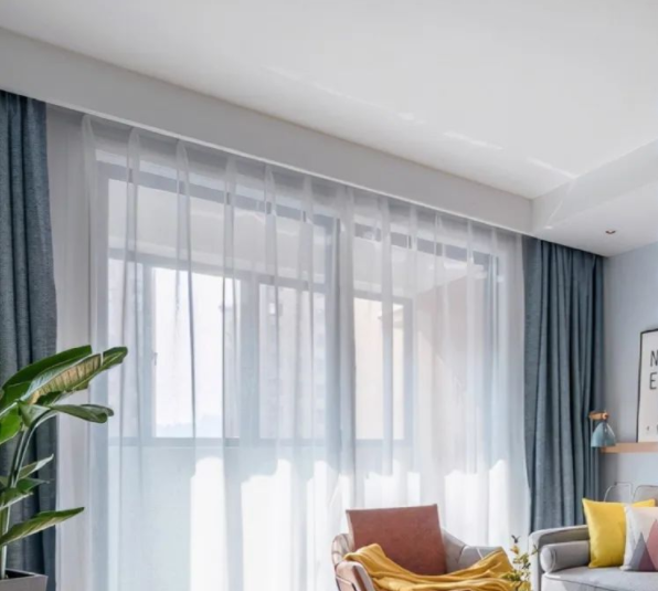 【窗簾的掛法】客廳陽臺打通了，窗簾掛在哪里好呢？