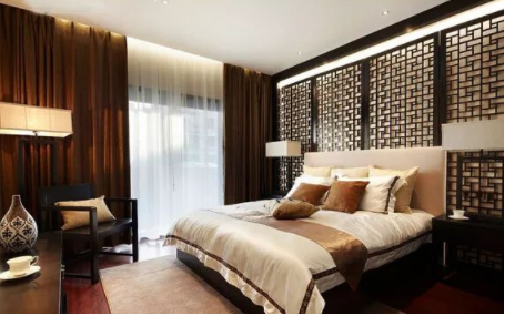 簡約新中式裝修效果圖：新中式裝修如何搭配窗簾！